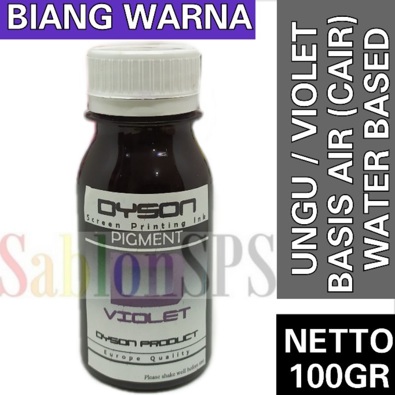 Biang Warna Sablon Ungu Pigmen Violet