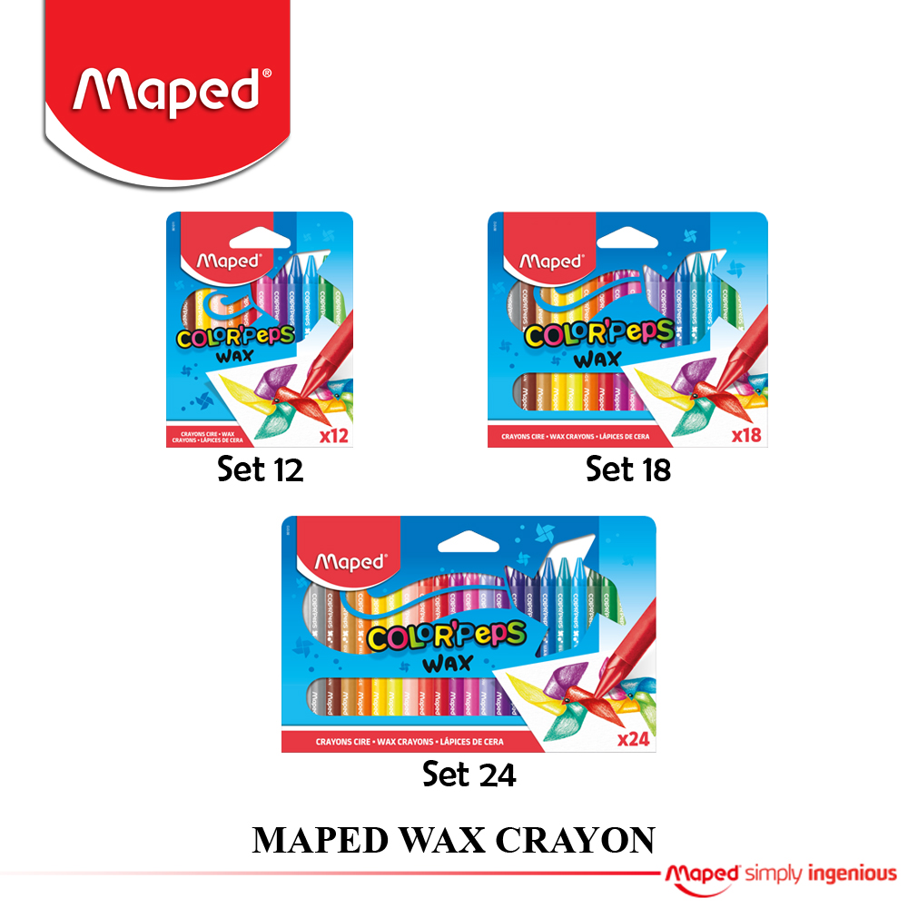 

Maped Crayon Wax