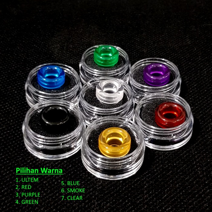 PERMEN EMUTKOMODO V2 CLEAR 810 CLEAR DRIPTTIP