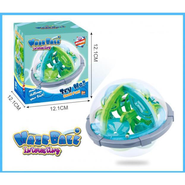 Mainan Anak Import Game 3D Mini Maze Ball Puzzle Games / Bola Labirin
