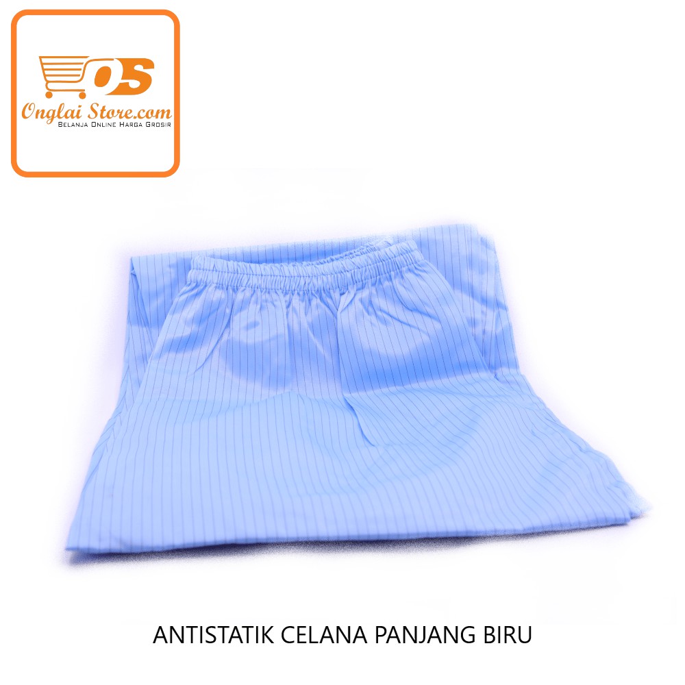 ANTISTATIK CELANA PANJANG BIRU (HARGA SPESIAL)
