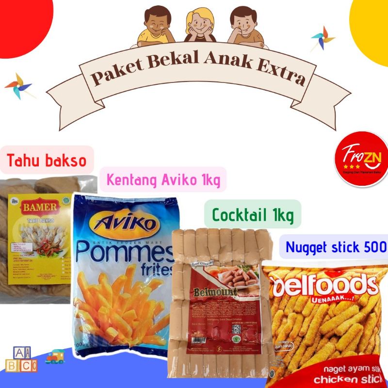 

Paket Bekal Anak Extra