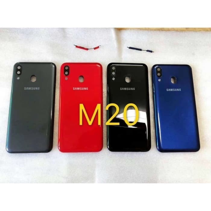 Back casing cover housing backdoor samsung m20 original