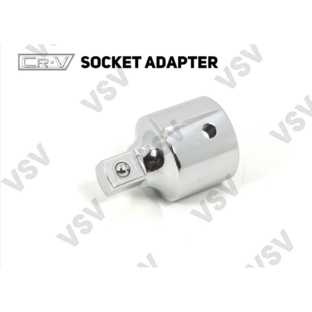 Gestar Socket Adapter 3/4&quot;Fx1/2&quot;M Shock Adaptor Sock Sambungan Sok