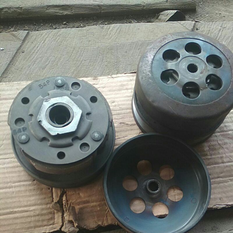PULLY CVT MIO J BEKAS COPOTAN ASLI ORIGINAL PULLY CVT MIO GT