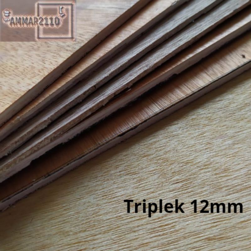 triplek 12mm 120x50cm / 120x60cm