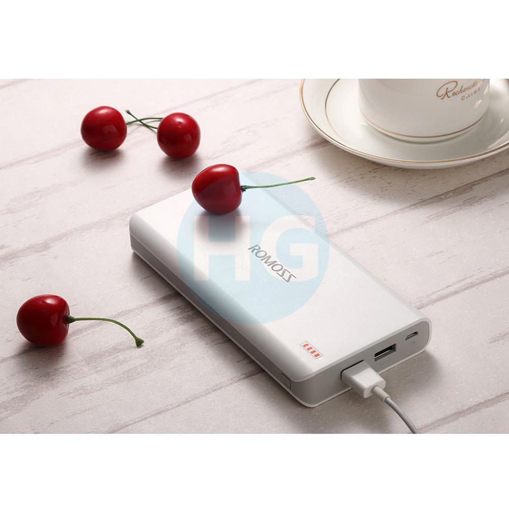 Romoss Pwerbank High Speed Charging  20000-MAH  Sense 6 - 2 out put