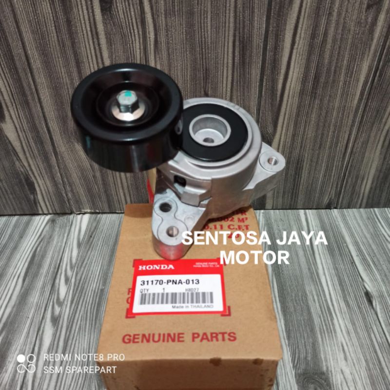 TENSIONER FAN BELT ASSY HONDA CR-V RD GEN 2 GEN 3 2.4CC GEN 4 2.4CC NEW CIVIC 2.0CC STREAM 2.0 ORIGINAL