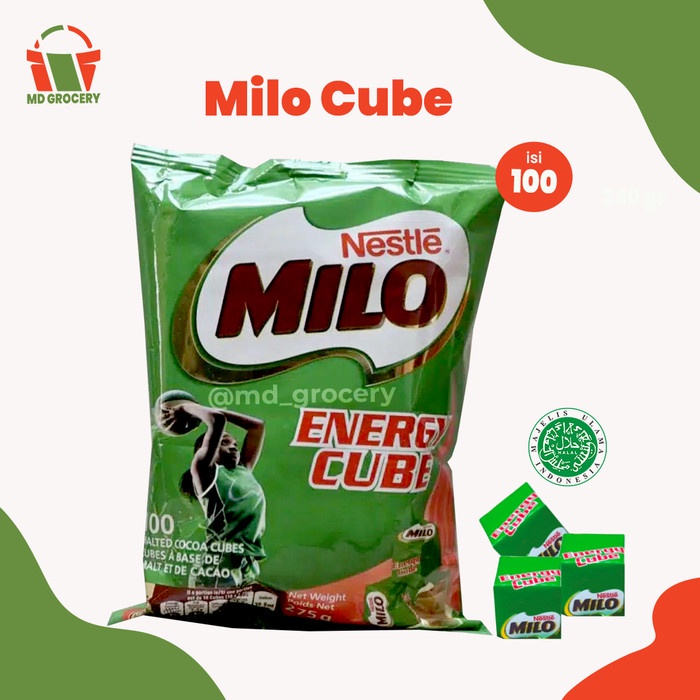 

✨COD✨ MILO ENERGY CUBE isi 100 Pcs