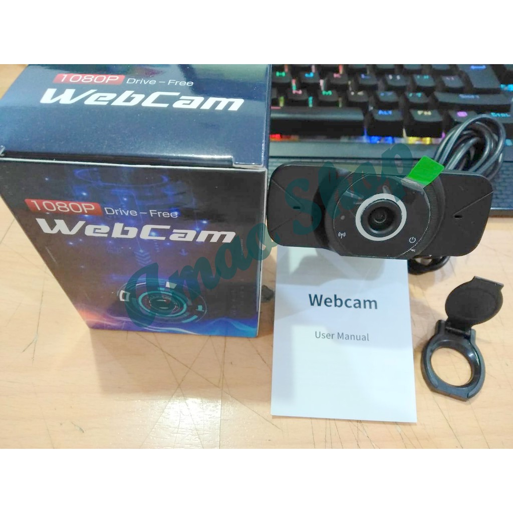 WB91 Webcam High Quality 1080p with Buit in Mic and