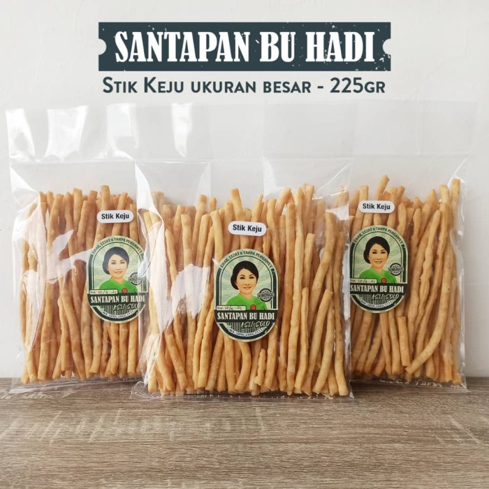 

⭐ COD ⭐ Stik Keju 80gr / 225gr TANPA PENGAWET Khas Solo - 225gr