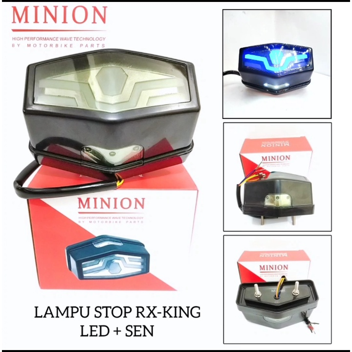 lampu stop lamp led RX King plus sein 3 in 1 lampu stop custom motor sport lampu stop lamp universal