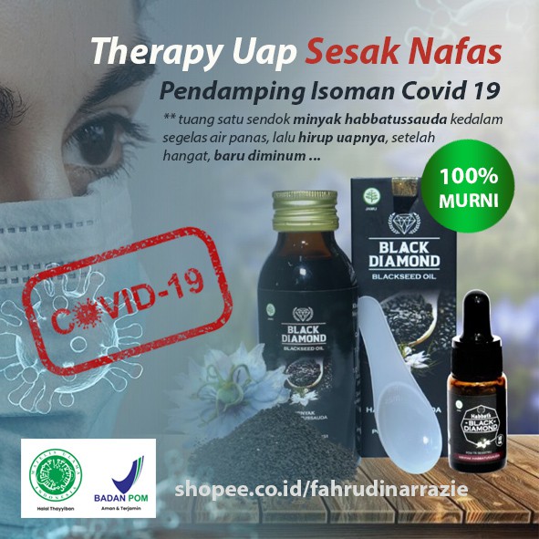 Minyak Habatusauda Original Asli Oil Cair Black Diamond