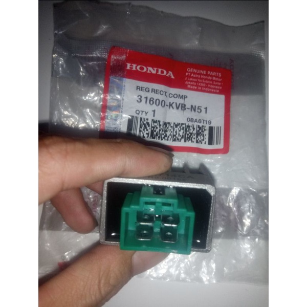 ORIGINAL AHM Kiprok Regulator Motor Honda Revo Vario 110 125 Blade Beat Fi Esp Scoopy KVB ORI Karbu 