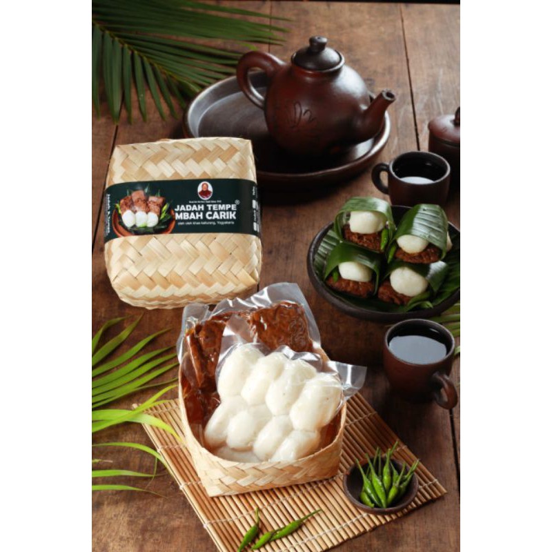 Jadah tempe Mbah Carik paket ekonomis/bacem Frozen/Jadah frozen