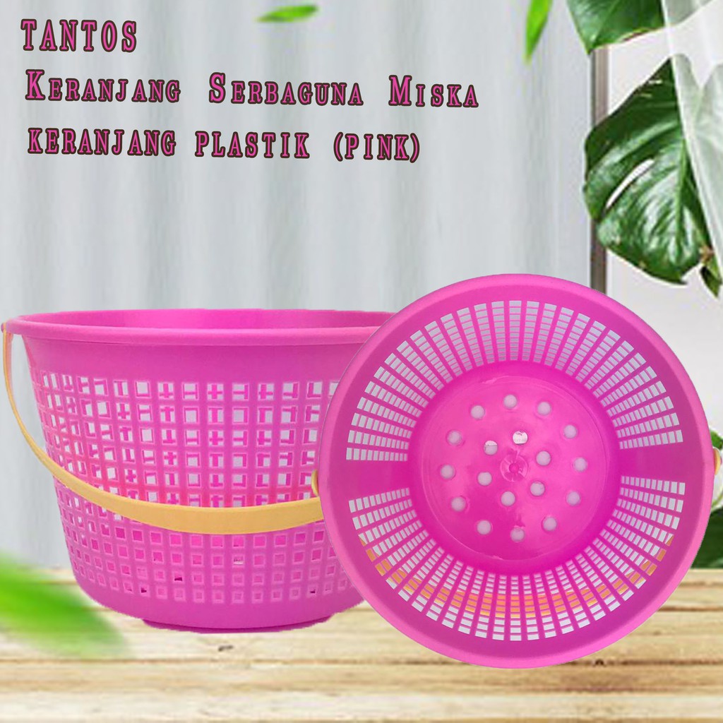 Tantos / Keranjang Serbaguna Miska / 5541 Pink