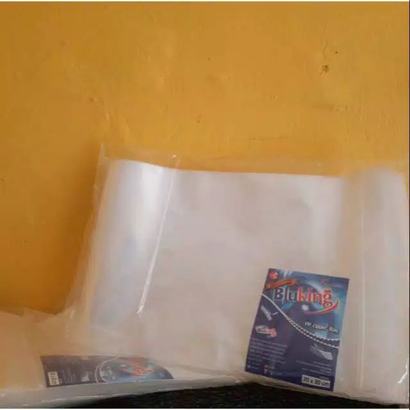 plastik klip zipper lock bluking 1/2kg 16x25 tebal 05 0.5