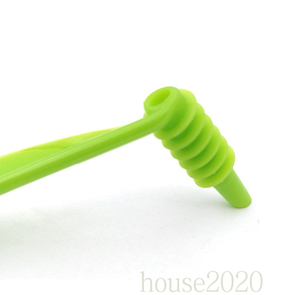 [HOUSE2020]Spiral Slicer Plastic Handheld Cucumber Slicing Tool Vegetable Fruit Slicer Kitchen Accessory Color Random
