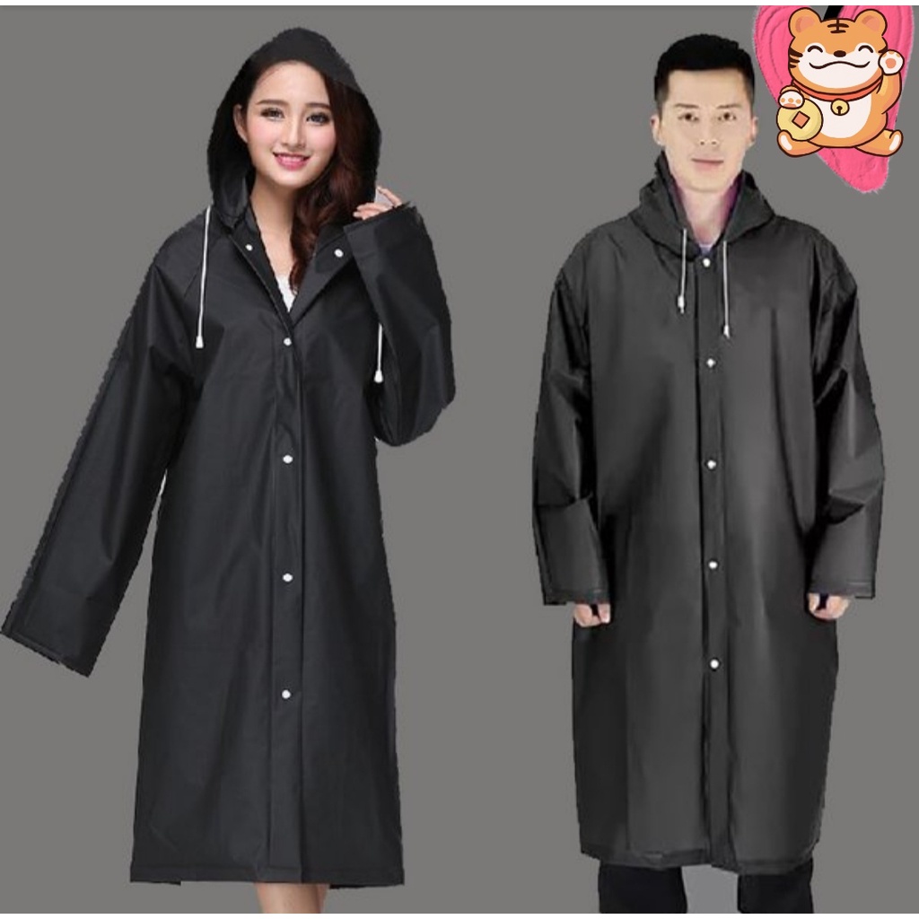 JAS HUJAN TERUSAN/GAMIS/RAINCOAT PVC EVA