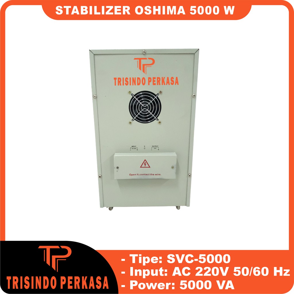 Stabilizer Oshima 5000watt 5000 Watt 5000w Svc 5000