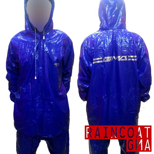 Jas Hujan Karet PCV Original GMA Raincoat - All size