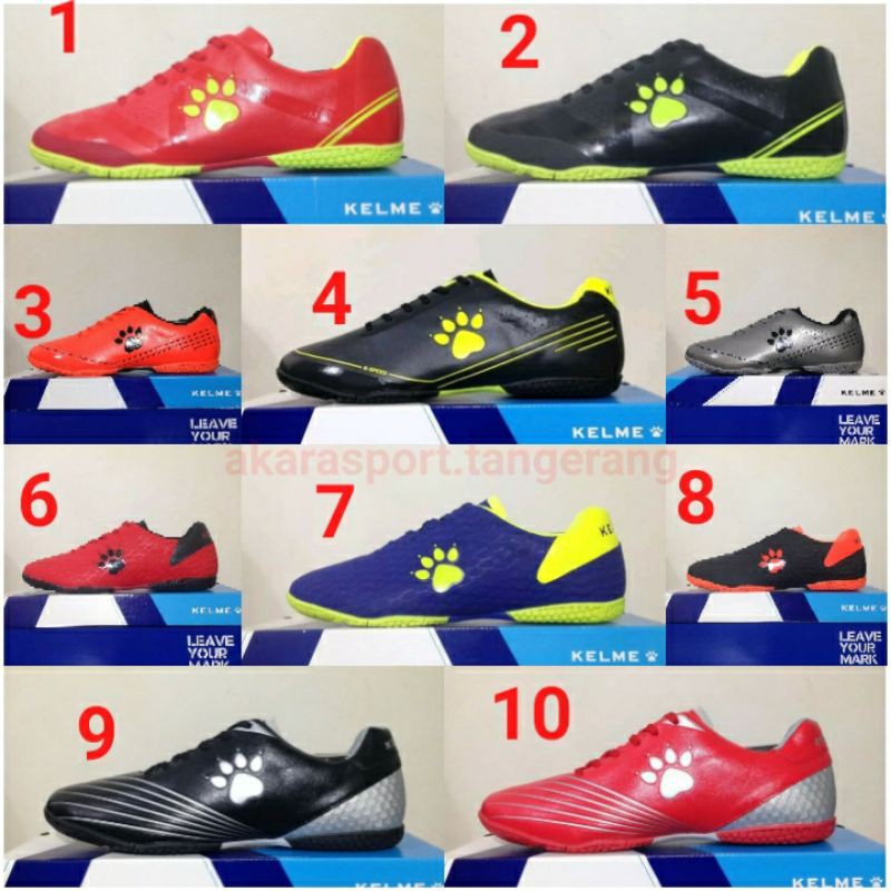 OBRAL SEPATU FUTSAL KELME ORIGINAL MURAH