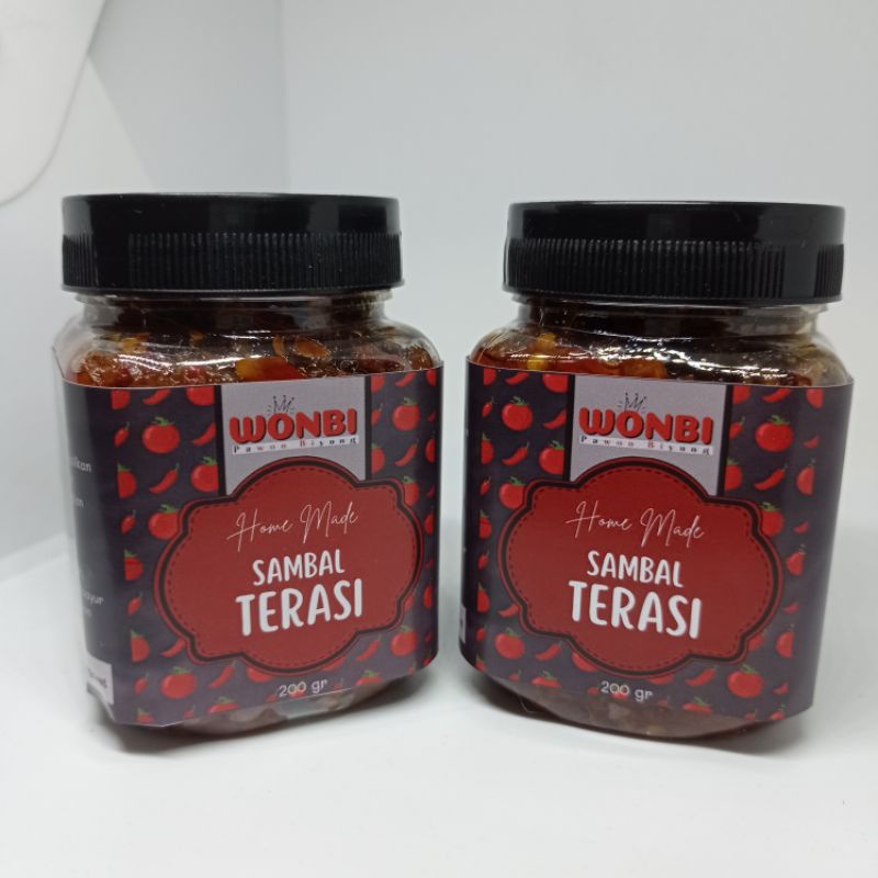 

Sambal Terasi Homemade Botolan 200gram