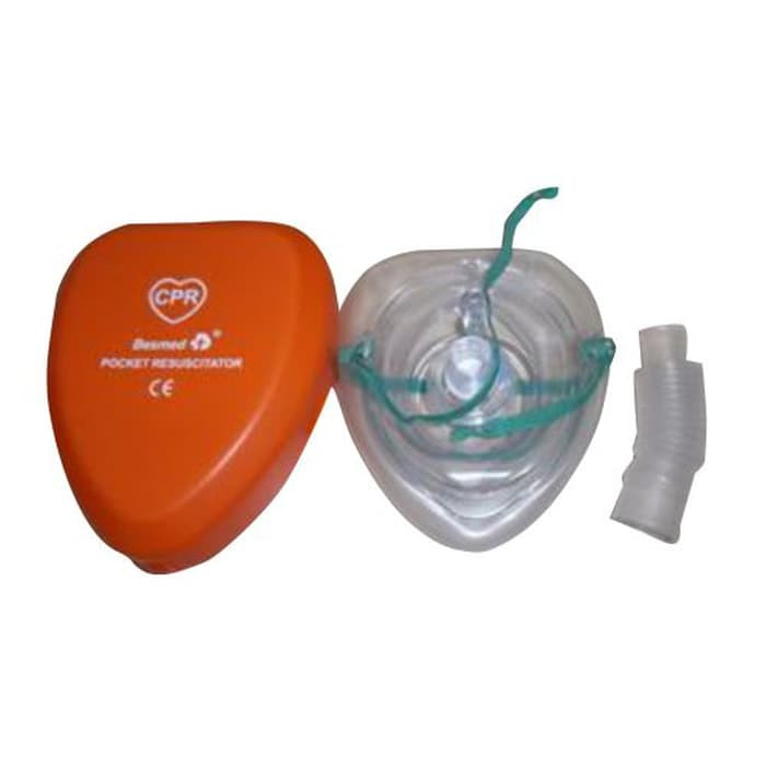 New Masker CPR Pocket Tube Resusitator Besmed - cd13