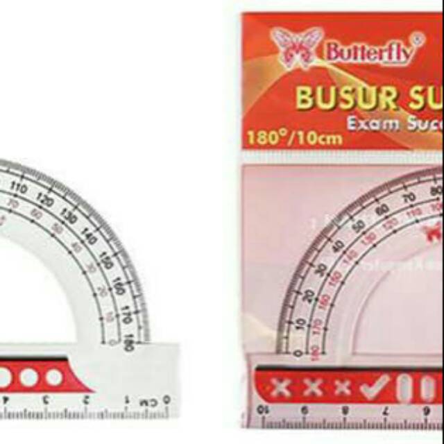 

Busur setengah liingkaran 10 cm/ 180