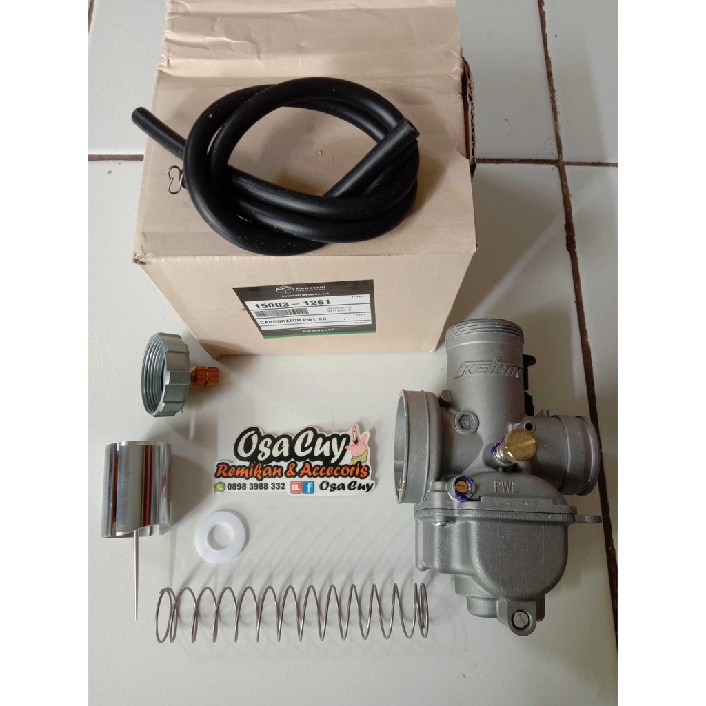 Karburator karbu ninja kawasaki ori thailand PWL 28