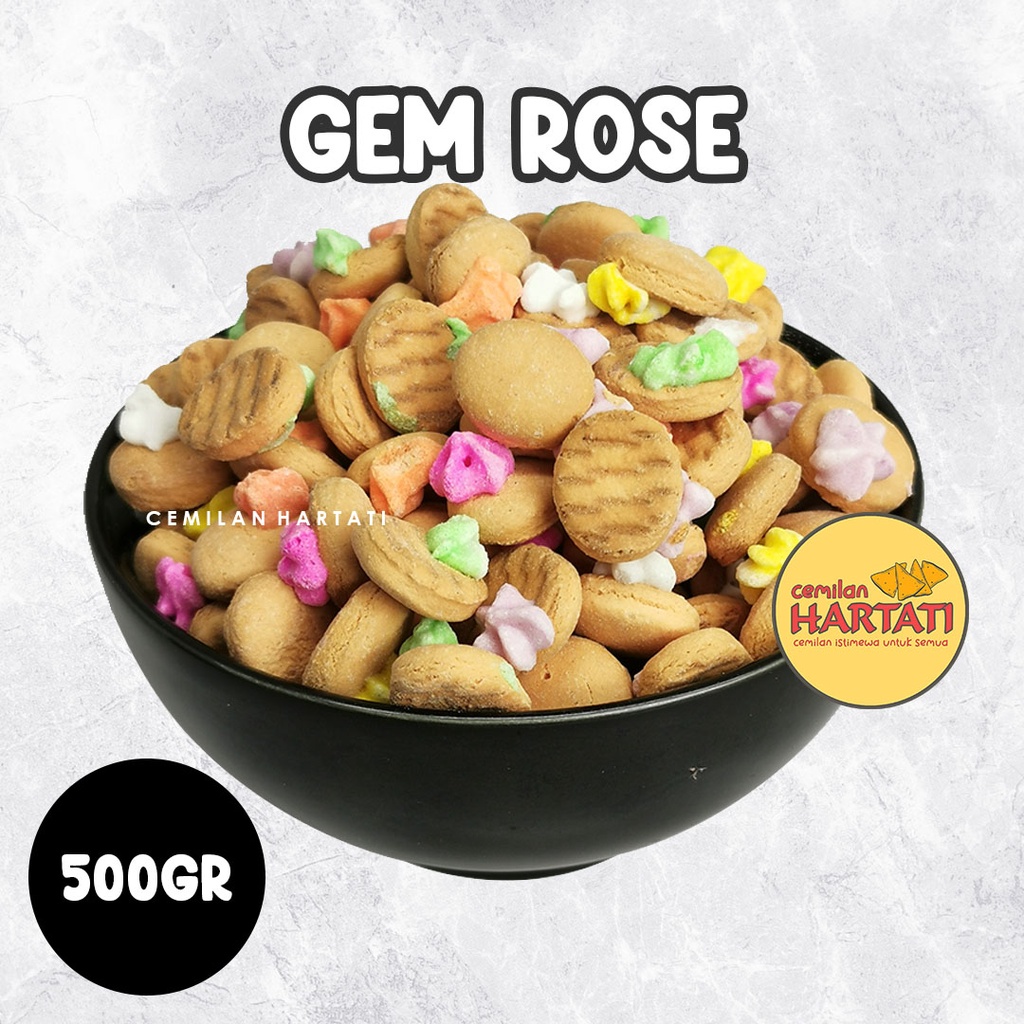 

Biskuit Gem Bunga / Gem Rose ( 500gr )