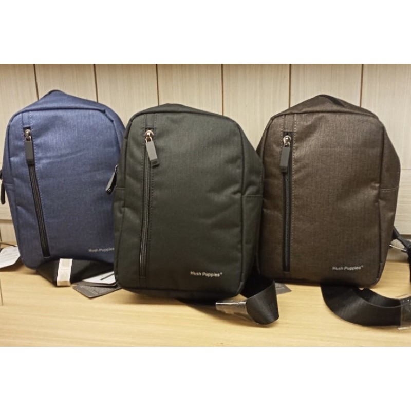 Tas pria hush puppies selempang punggung