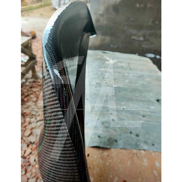 wing spoiler spoon honda jazz gk5 carbon kevlar
