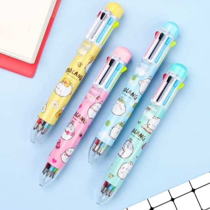 

Molang Pen smiggle 8 warna - pen 8 in 1
