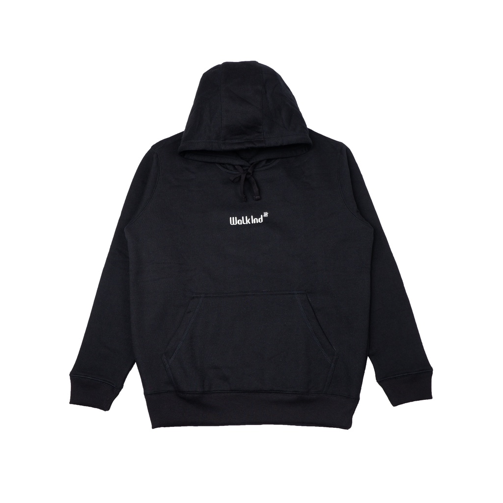 Walkind Sweater Hoodie Hitam WJK0259