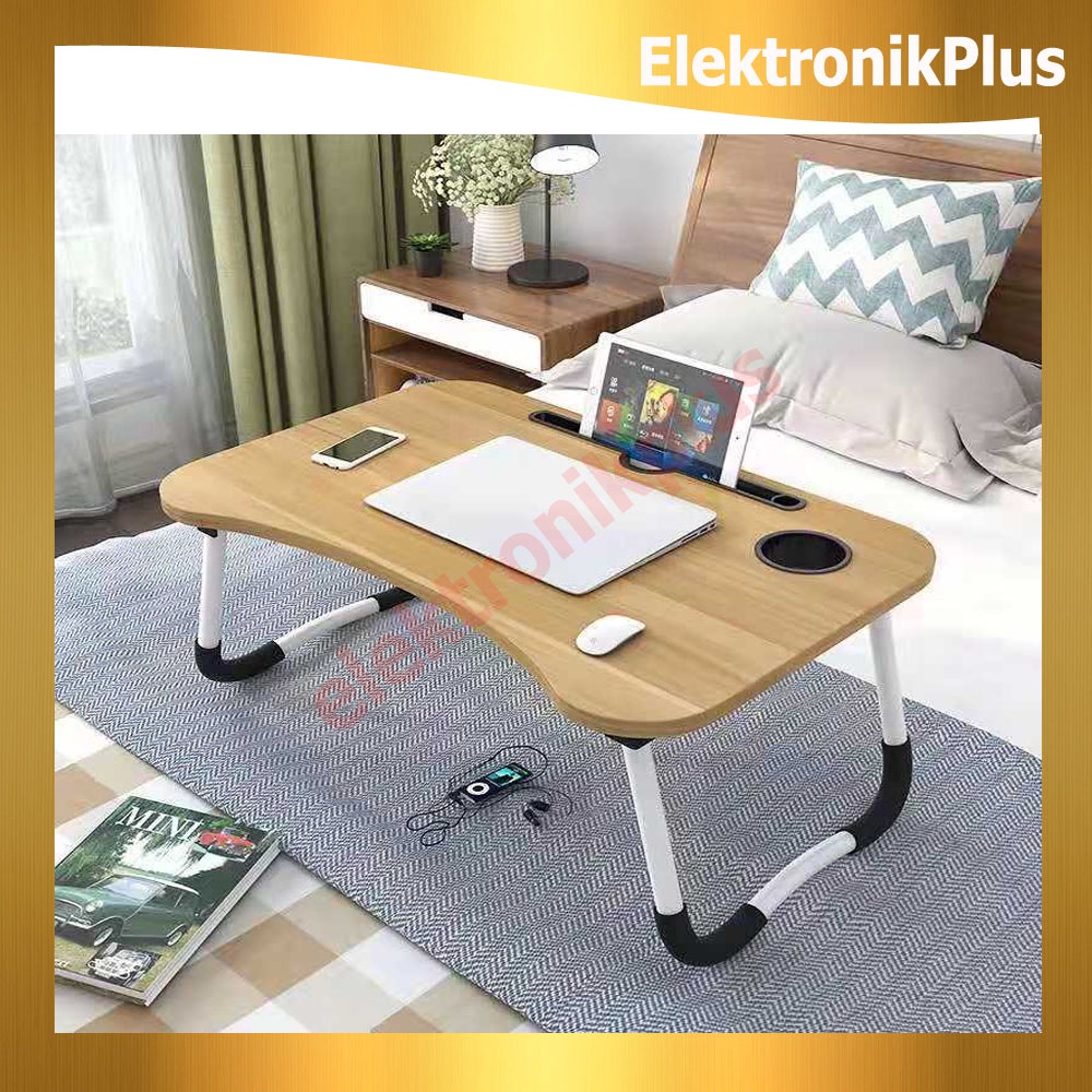 Meja Lipat Untuk Laptop Melukis Belajar Anak Dewasa Lesehan Minimalis