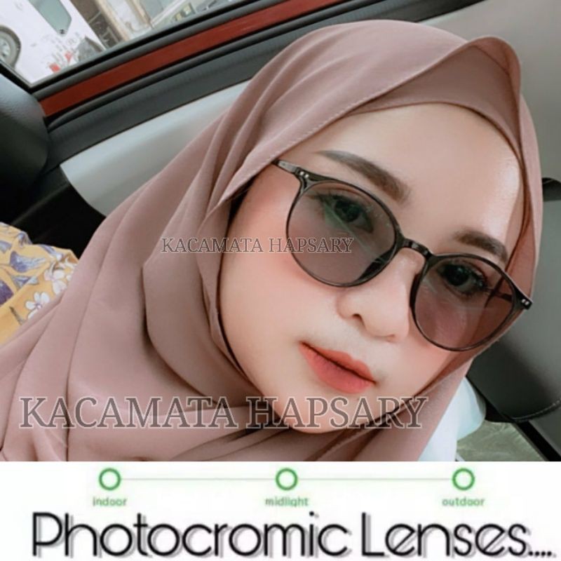 Paket Hemat : Frame Kacamata Terbaru + PHOTOCROMIC, Minus, Plus Dan Anti UV, Kacamata Fashion New