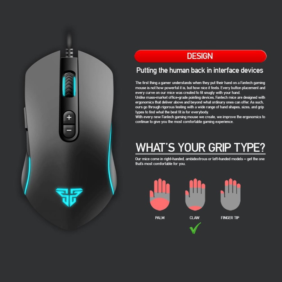 FANTECH MOUSE X9 THOR