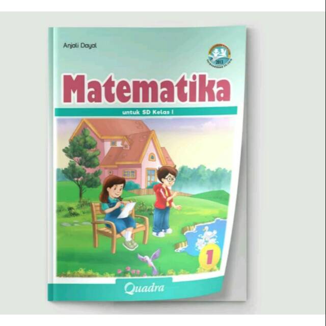 Buku matematika k13 kelas 1 sd/mi penerbit Quadra