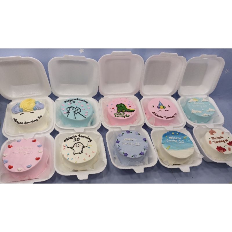 Mini Bento Cake / Korean lunch Box