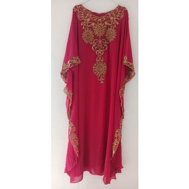 Baju Gamis Kaftan Jumbo