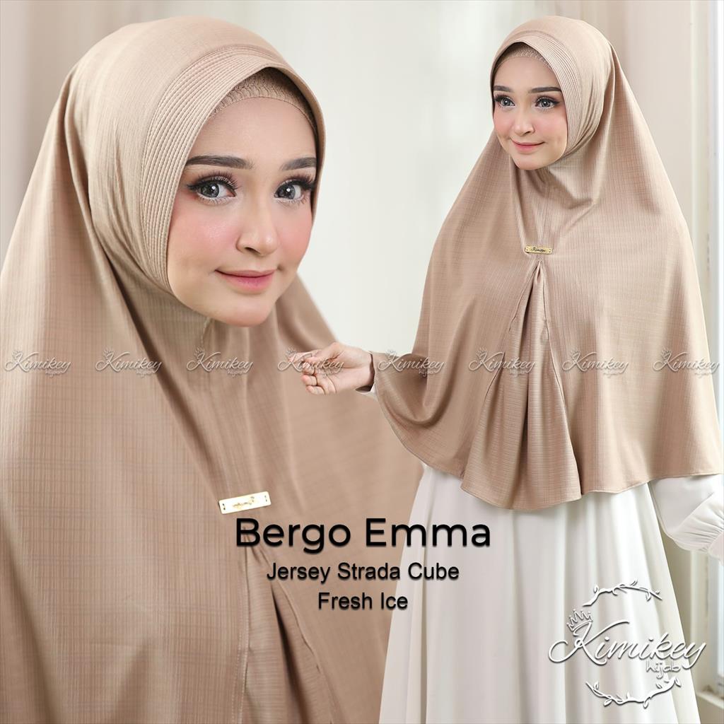 (Original Kimikey) Bergo Jumbo Emma By Kimikey HIjab - Jersey Strada Cube