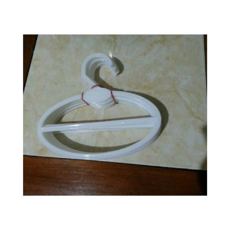 Gantungan kerudung oval warna (isi 12 pcs)