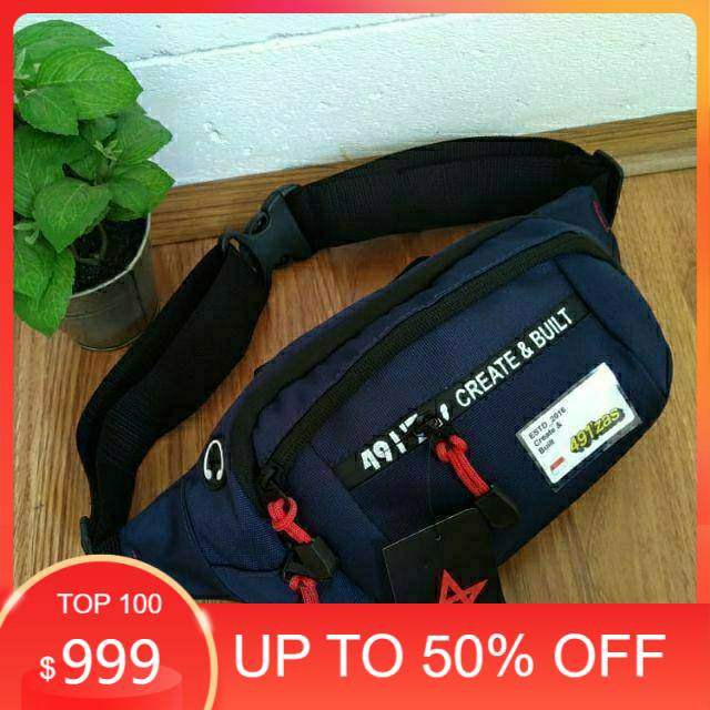 PROMO Tas pria selempang Waistbag  Waistbag 491zas/Tas selempang original 491zas ORIGINAL MURAH