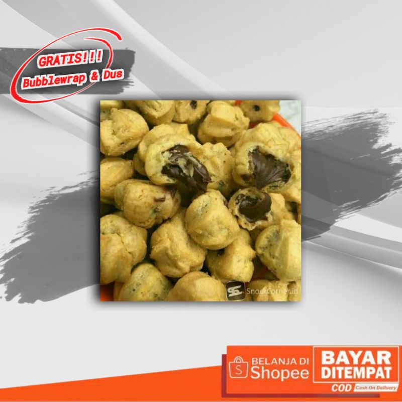 

Soes Coklat 250gram Makanan Ringan