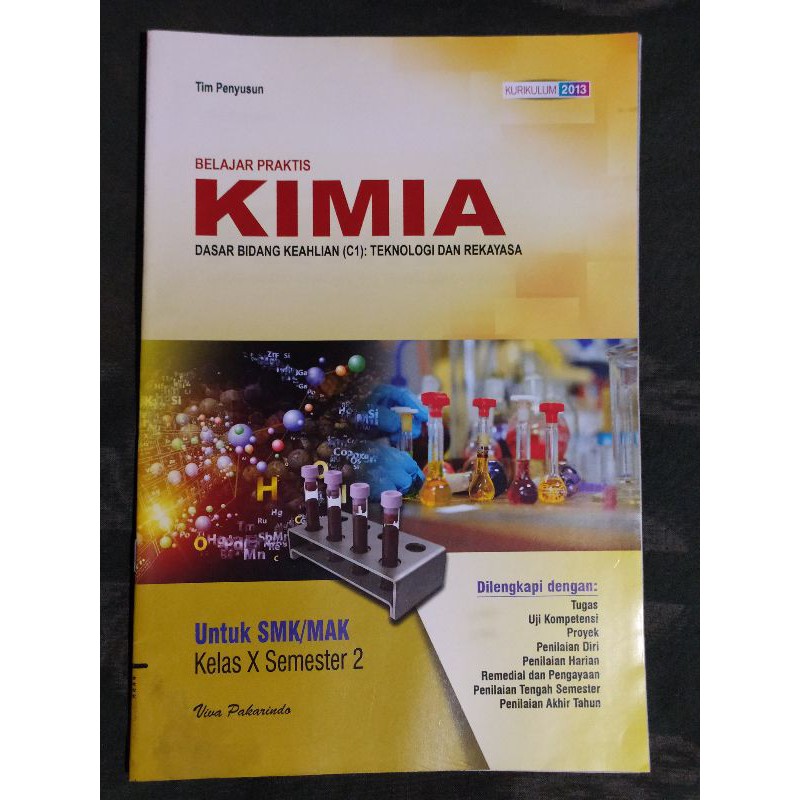 Buku Lks Kimia Smk Mak Kelas 10 Semester 2 L Viva Pakarindo Shopee Indonesia