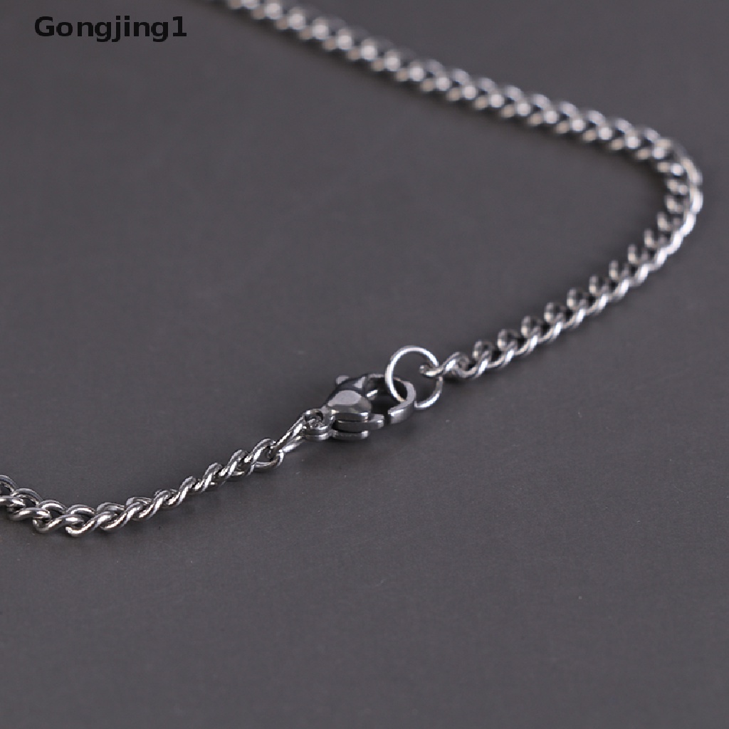 Gongjing1 Kalung Rantai Dengan Liontin Kartu Tarot Major Arcana Pagan