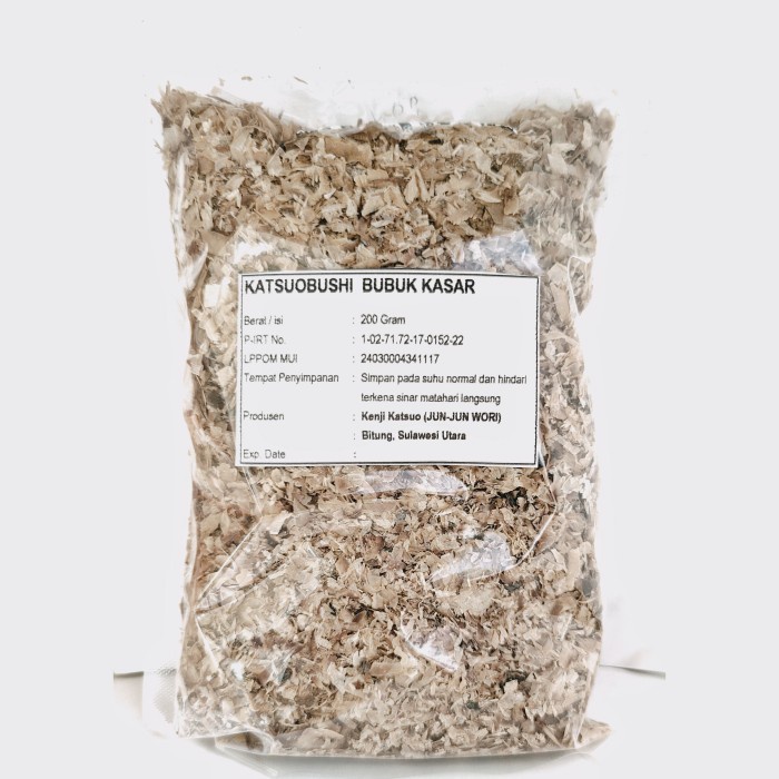 

Fe01Ggg Katsuobushi Bubuk Kasar 200Gram Kaldu Ikan Dashi Bonito Flake Cakalang F30E1F11