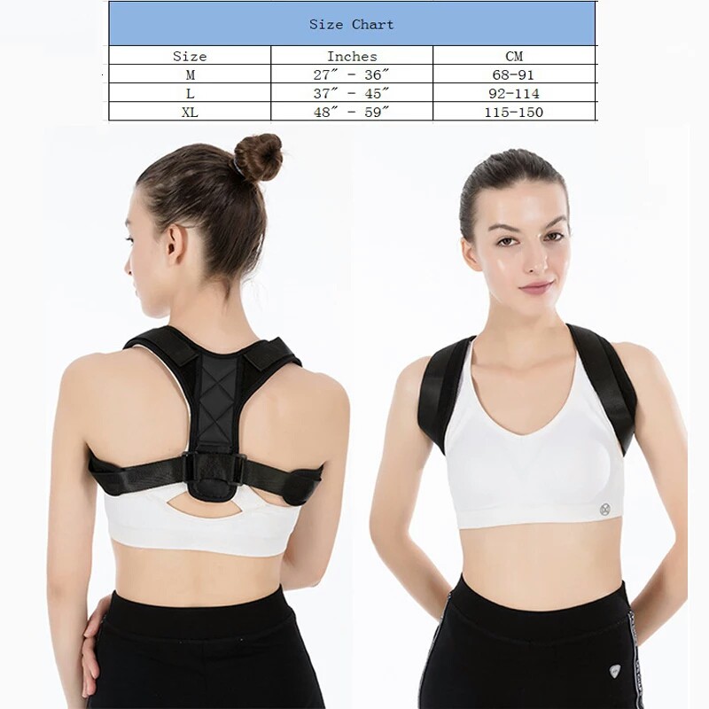 KORSET PENEGAK PENYANGGA PUNGGUNG ALAT TERAPI TUBUH POSTURE CORRECTOR KORSET KESEHATAN PRIA WANITA