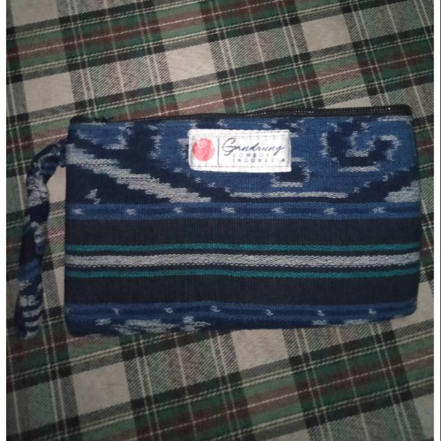 TERMURAH - Dompet pouch etnik tenun lombok